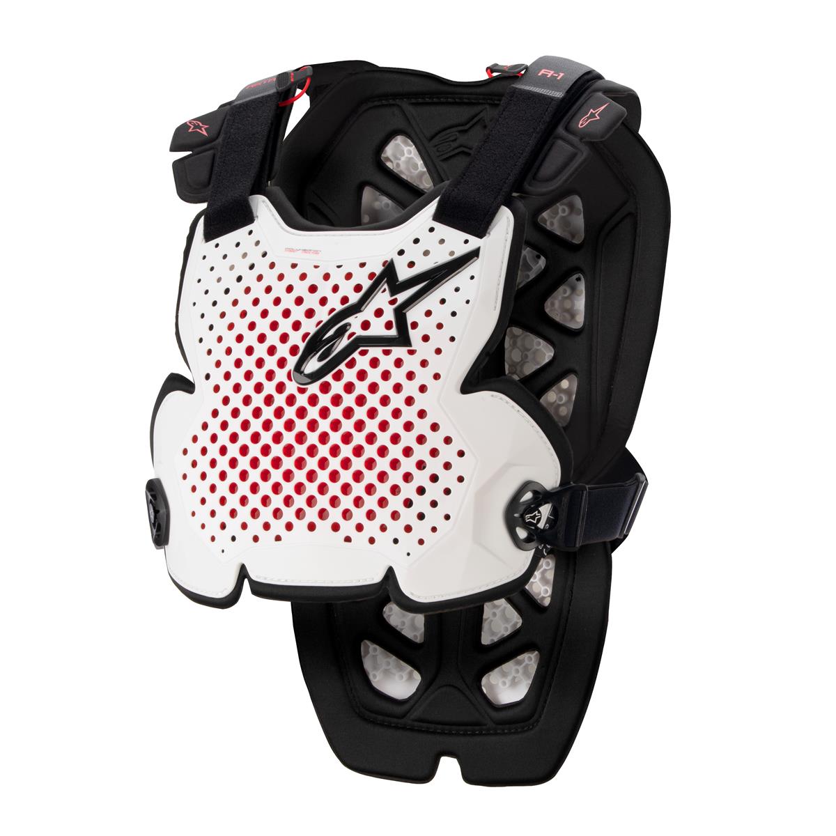 Alpinestars Chest Protector A-1 Pro White/Black/Red