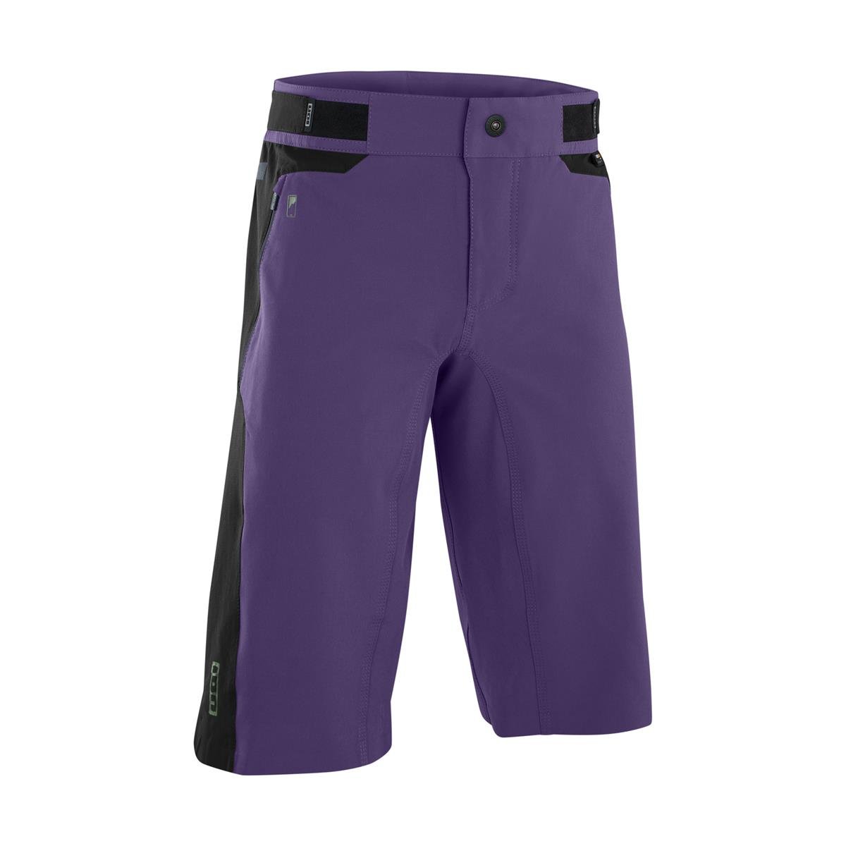 ION MTB Shorts Scrub Amp BAT Dark Purple