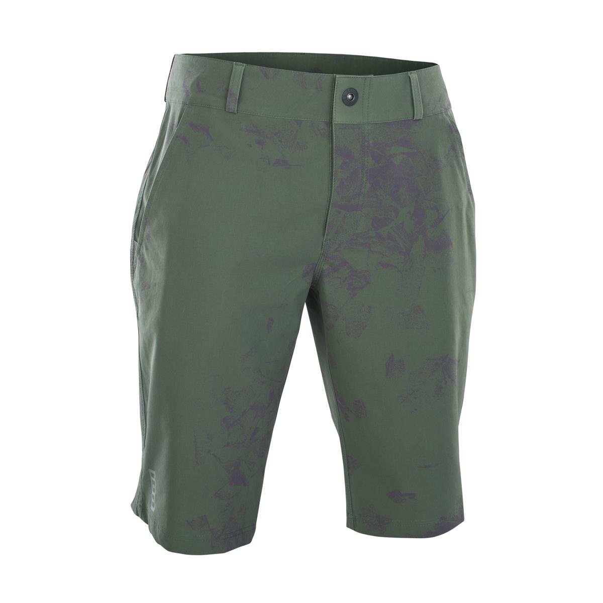 ION MTB Shorts Seek Amp Forest Green