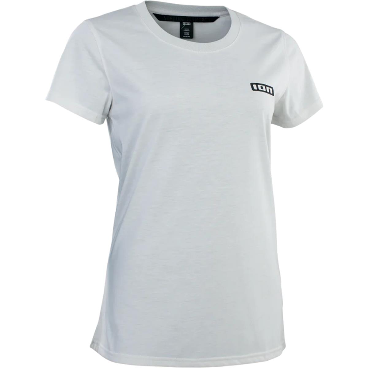 ION Girls MTB Jersey Short Sleeve S Logo DR Pale Blue