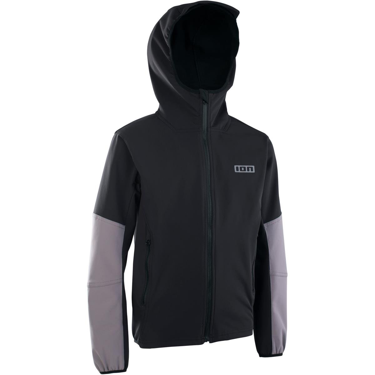 ION Kids MTB Jacket Shelter 2L Softshell Black