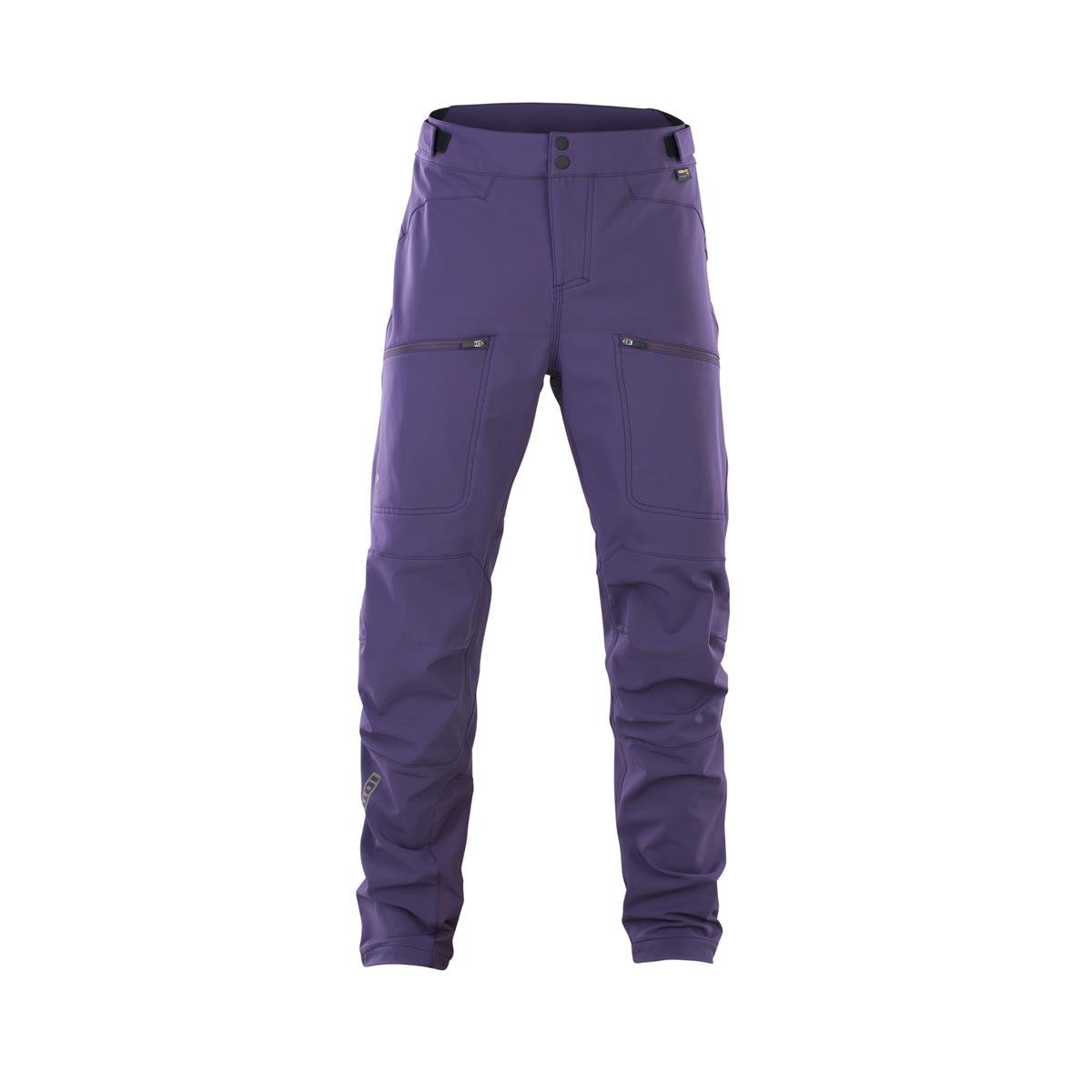 ION Pantaloni MTB Shelter 2L Softshell Dark Viola