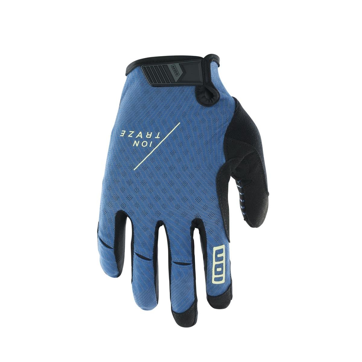 ION MTB Gloves Traze long Pacific Blue