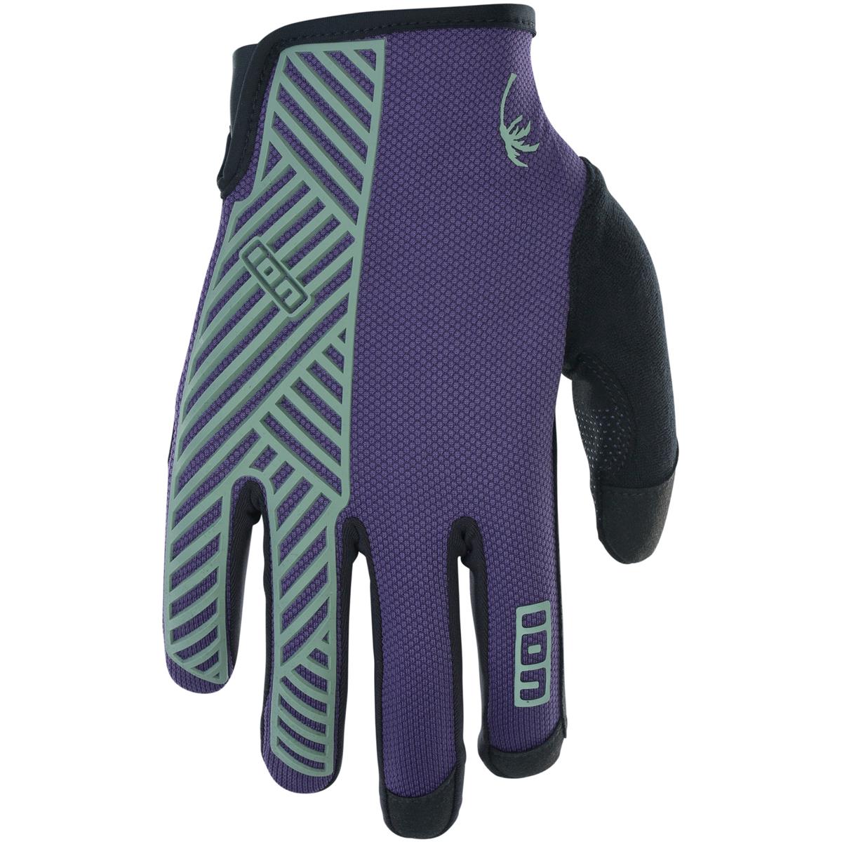 ION MTB Gloves Scrub Select Dark Purple
