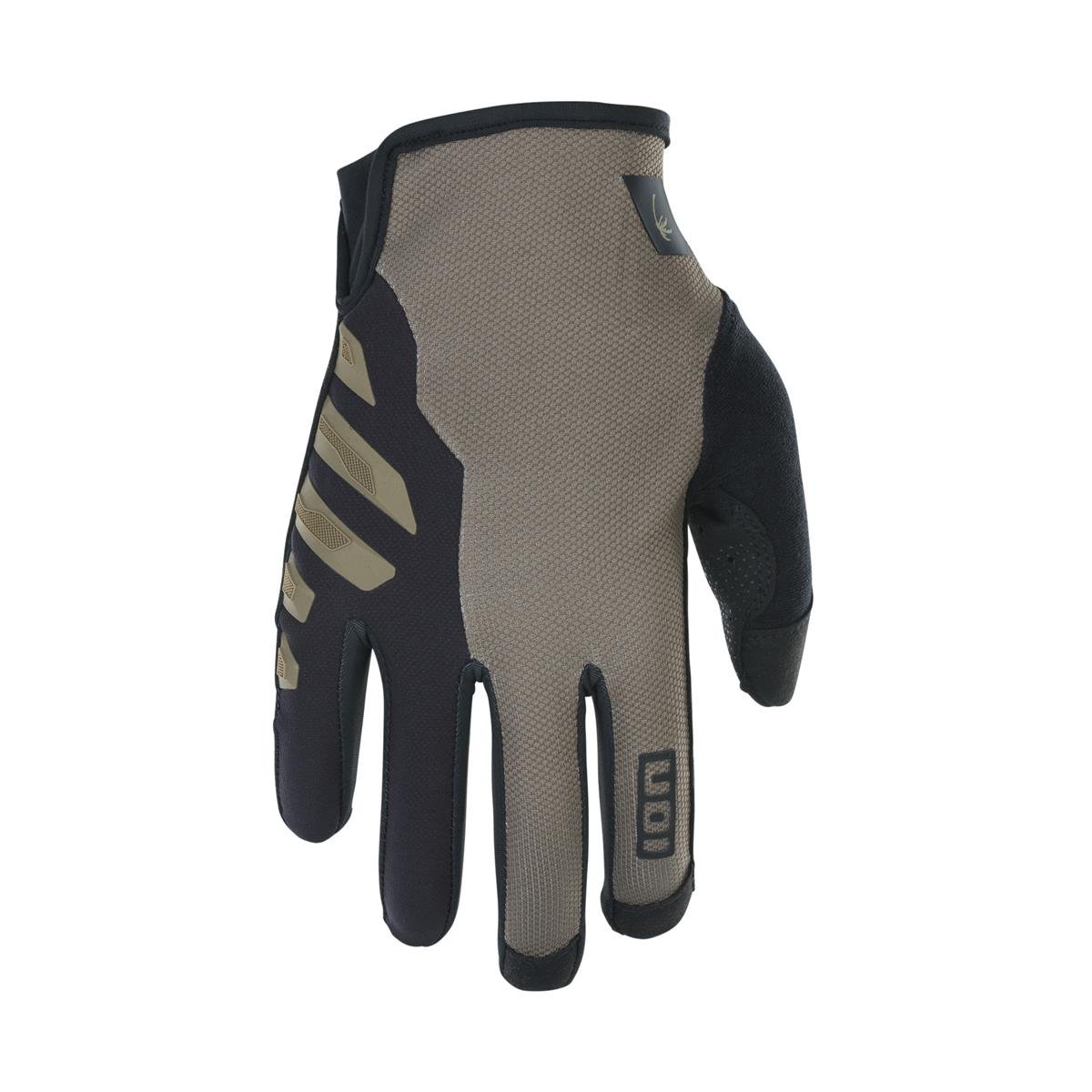 ION MTB Gloves Scrub Amp Dark Mud