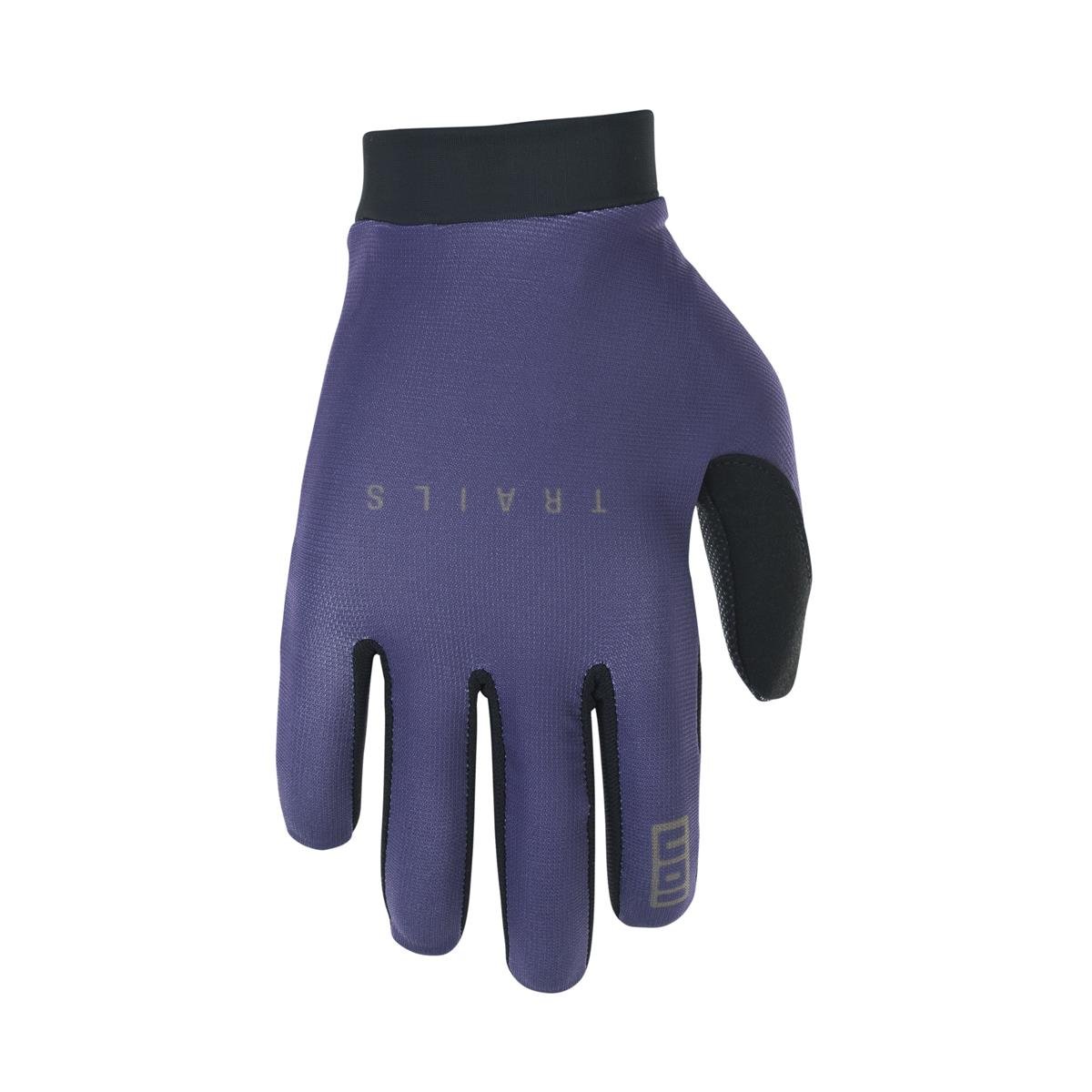 ION MTB Gloves ION Logo Dark Purple