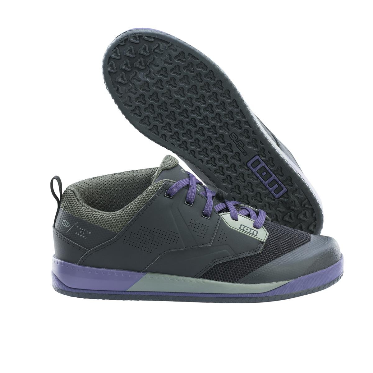ION MTB-Schuhe Scrub Amp Dark Purple