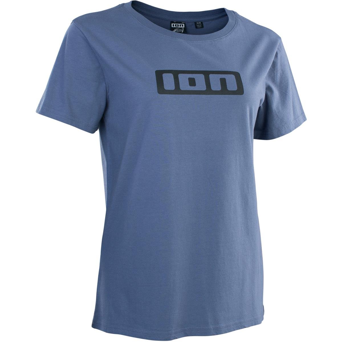ION Donna T-Shirt Logo Salty Indigo
