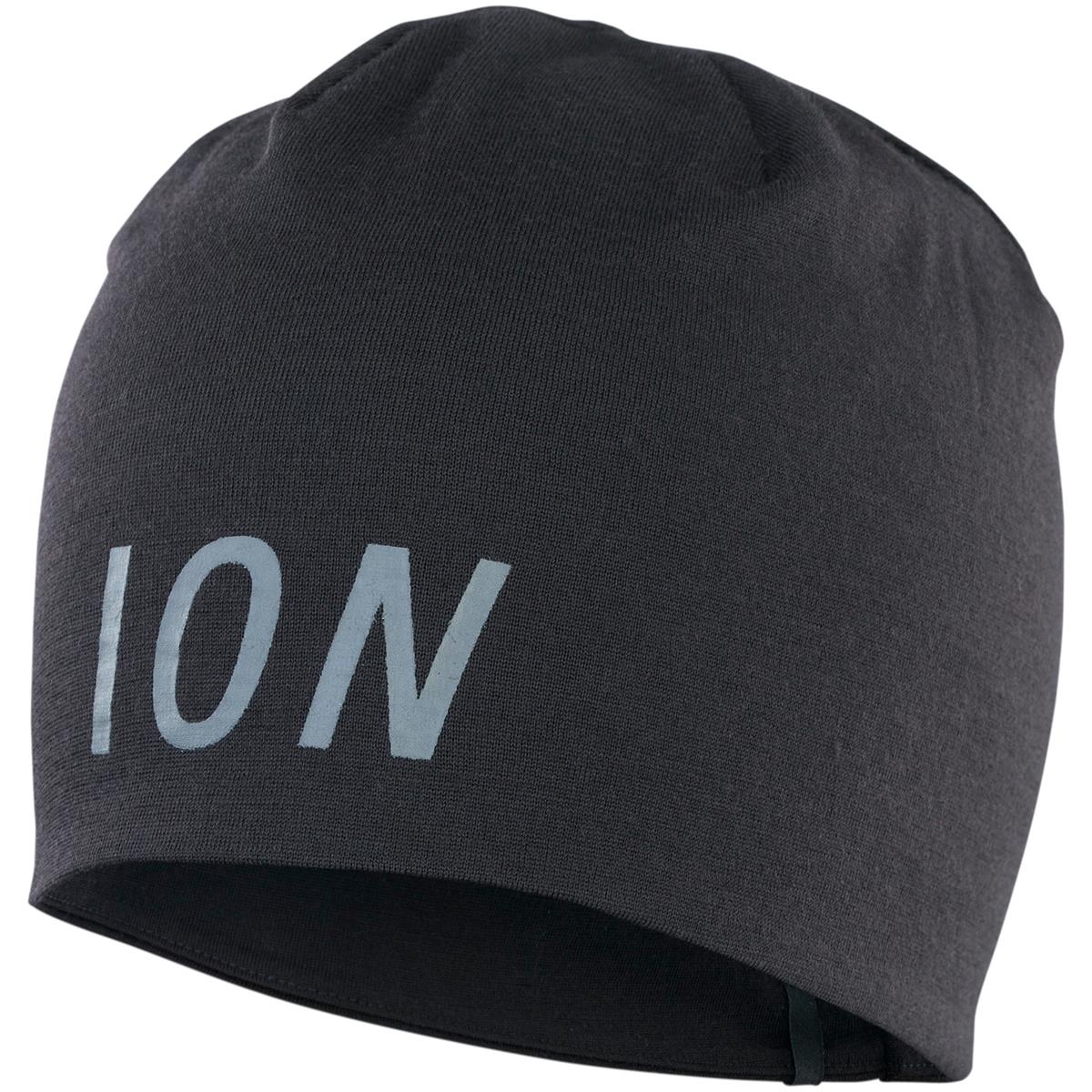 ION Beanie Logo Schwarz