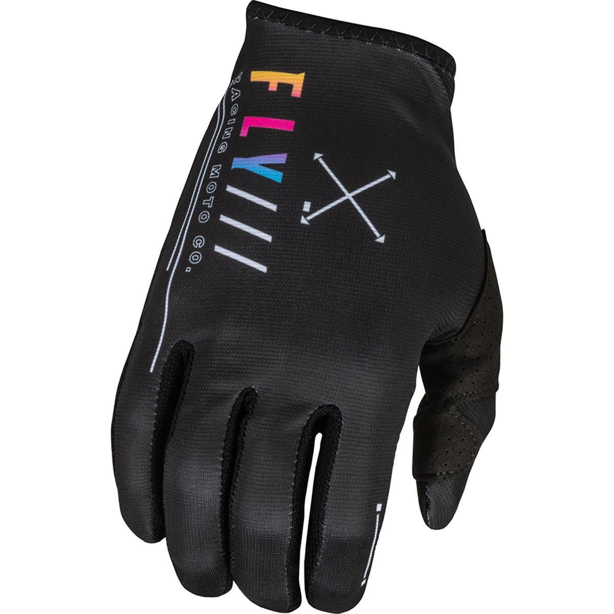 Fly Racing Gloves Lite S.E. Avenger - Black/Sunset