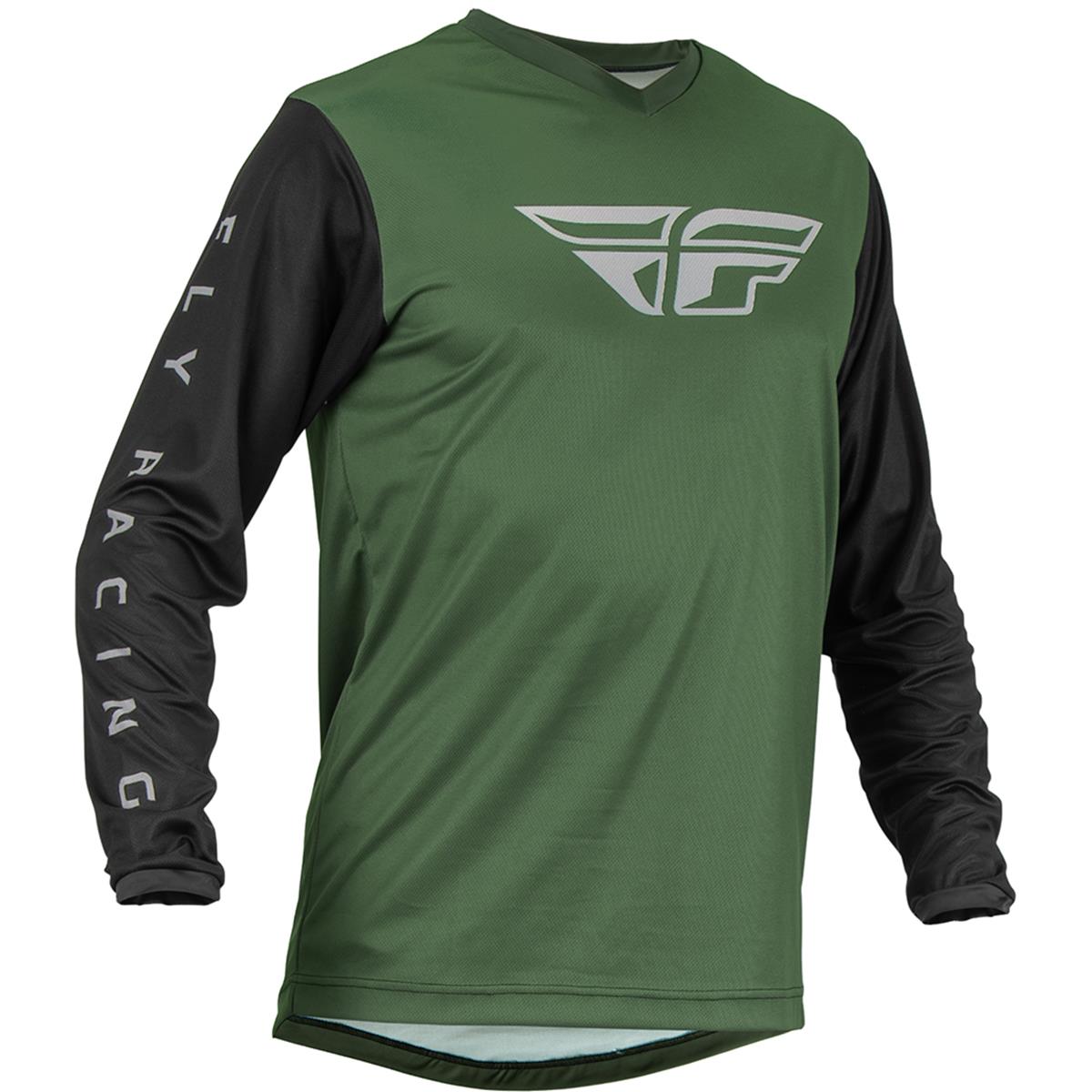 Fly Racing MX Jersey F-16 Olive/Black