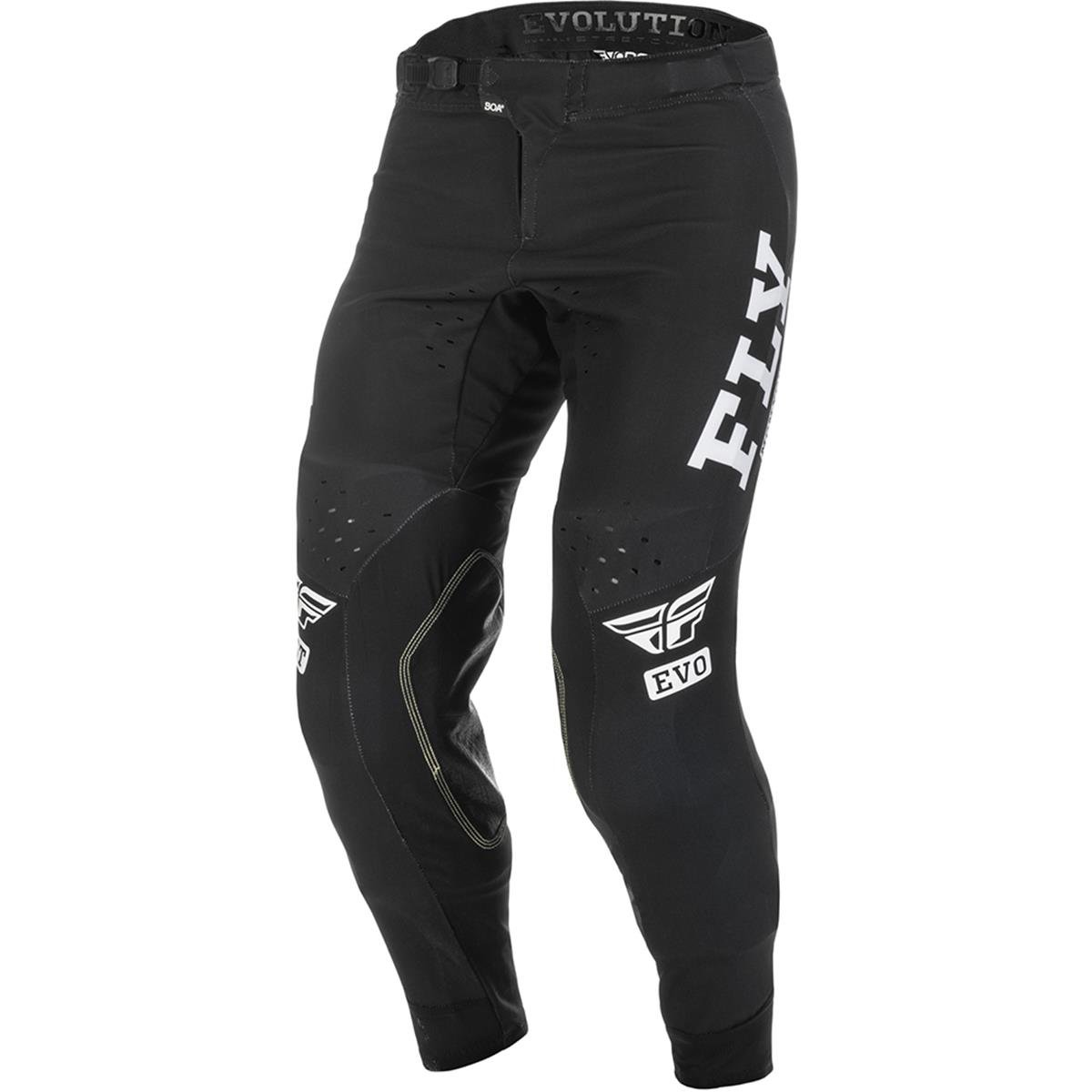 Fly Racing MX Pants Evolution Black/White