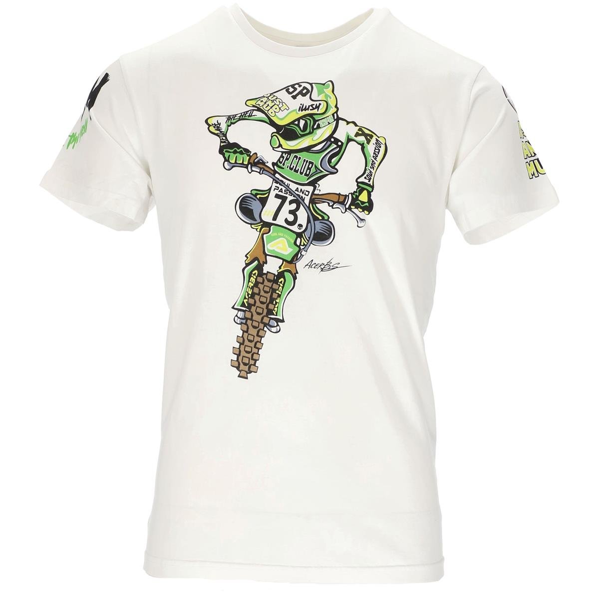 Acerbis T-Shirt SP Club Rider Blanc