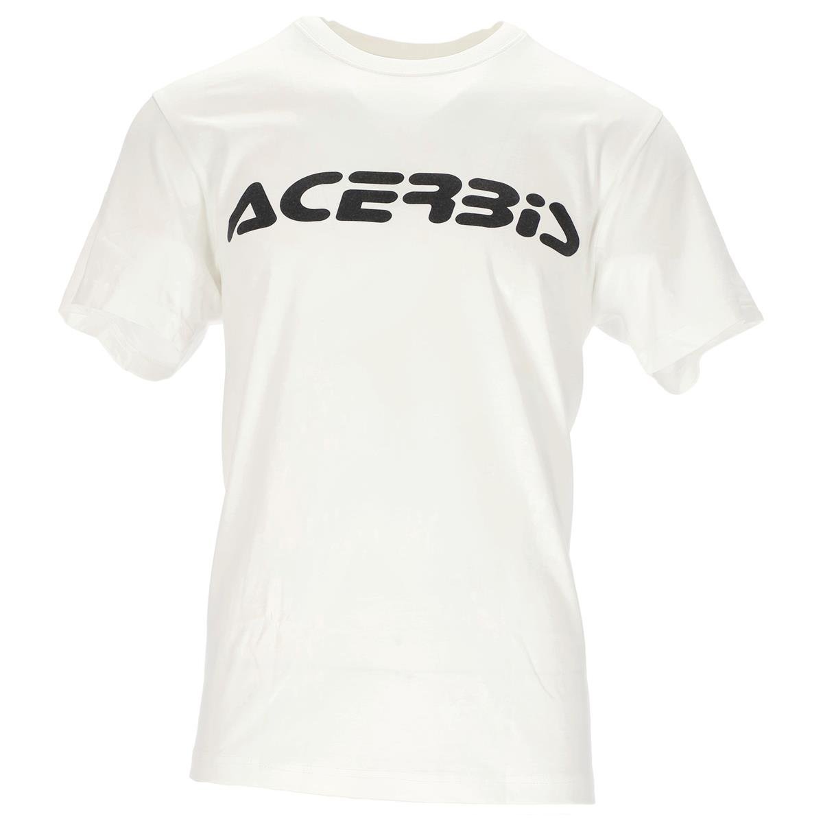 Acerbis T-Shirt T-Logo Bianco