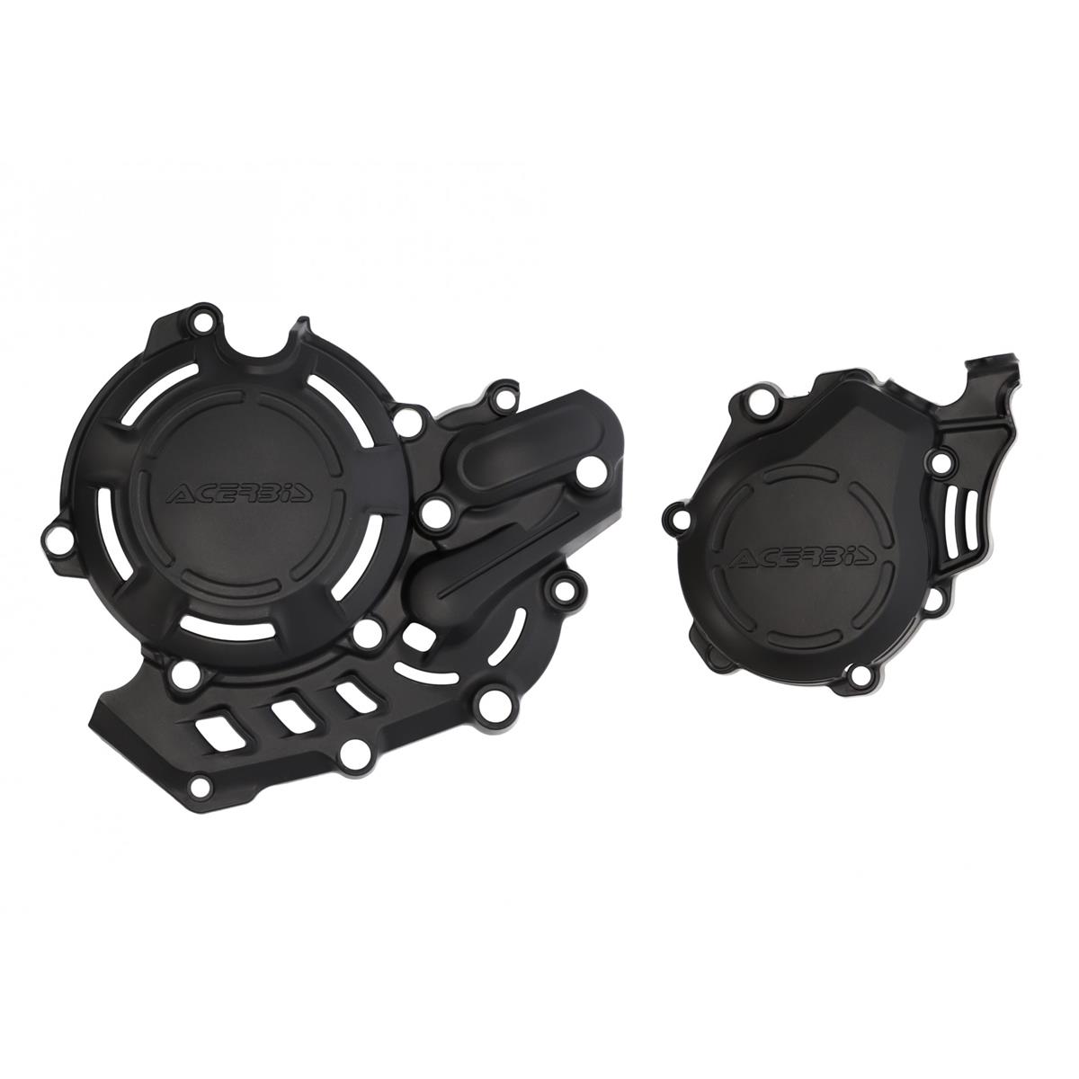 Acerbis Clutch/Ignition Cover Protection X-Power Gas Gas MC 450F 21-, Black
