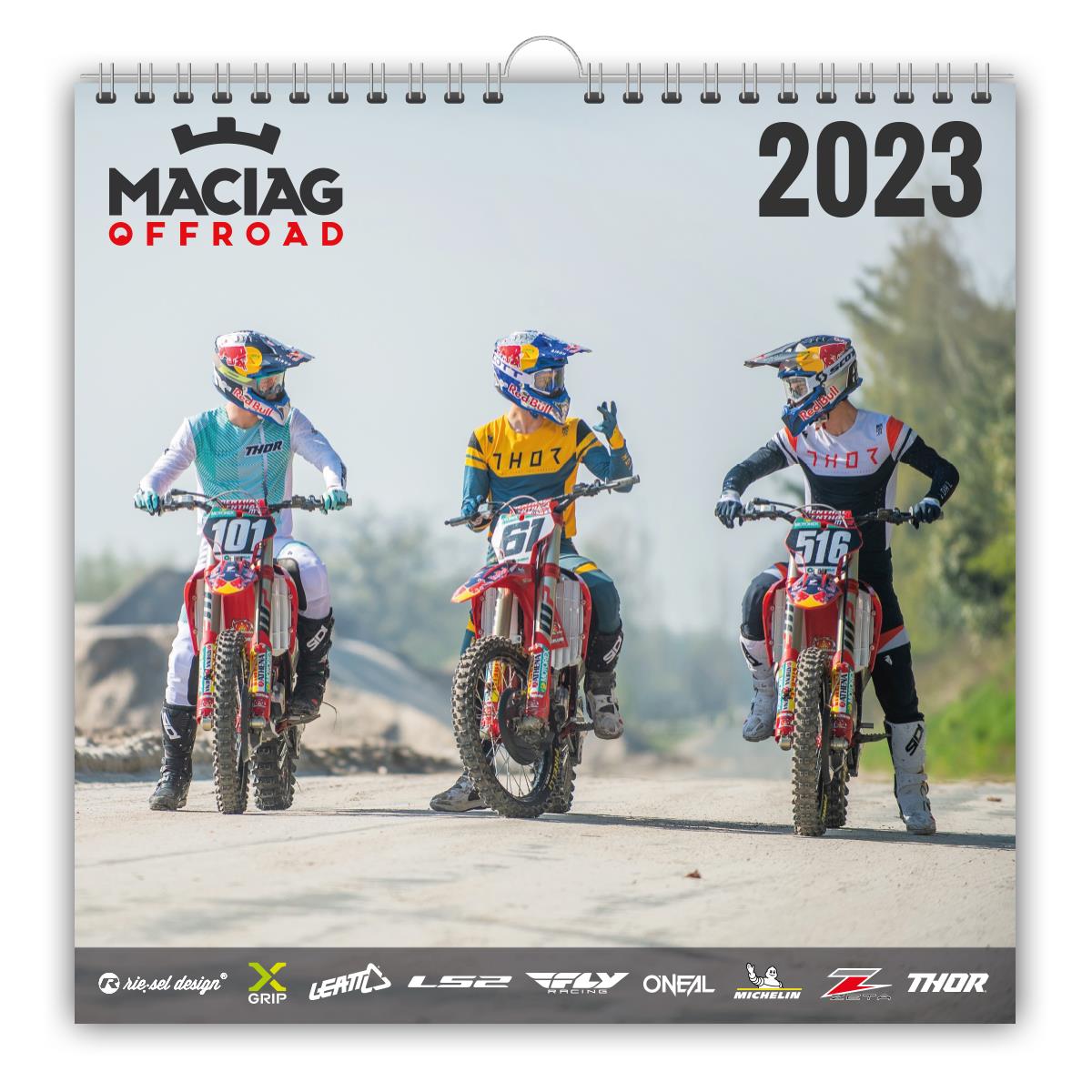 Maciag Offroad Motocross Wandkalender  MX