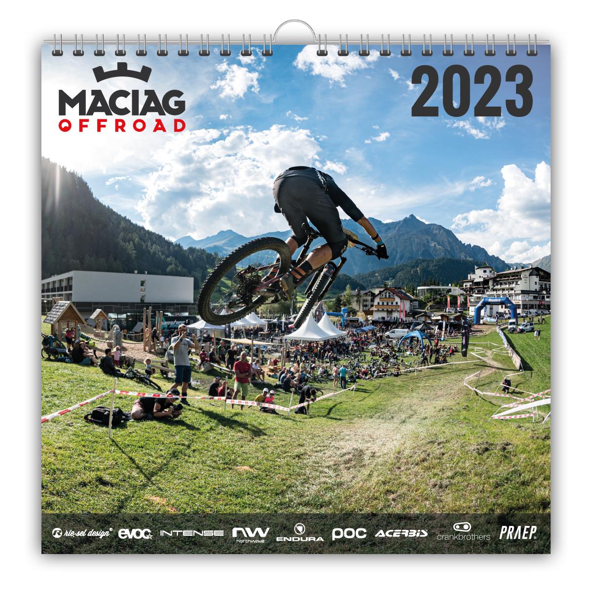 Maciag Offroad Mountainbike Wandkalender  MTB