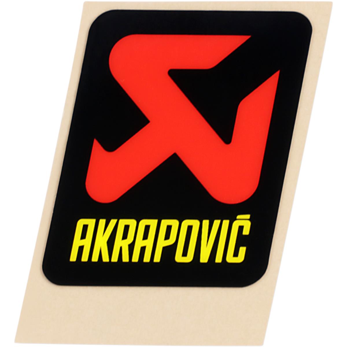 Akrapovic Silencer Sticker  60 x 57 mm