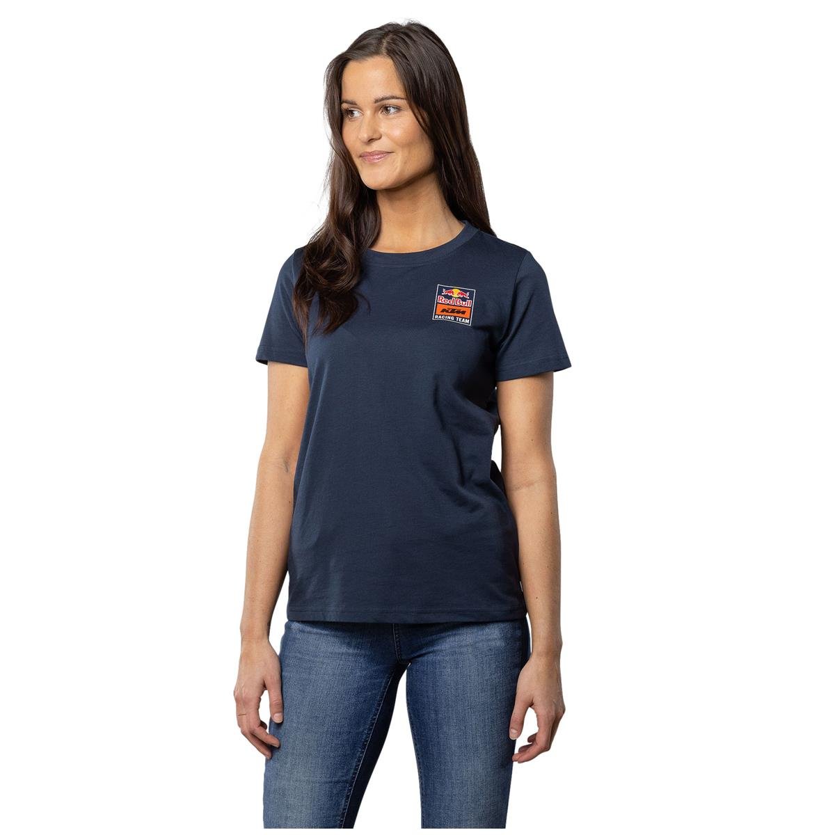 Red Bull Donna T-Shirt KTM Backprint Navy