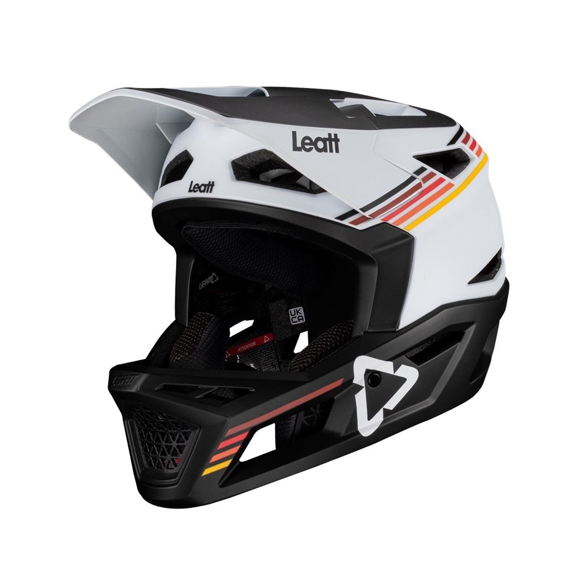 Leatt Downhill MTB-Helm 4.0 Gravity Weiß