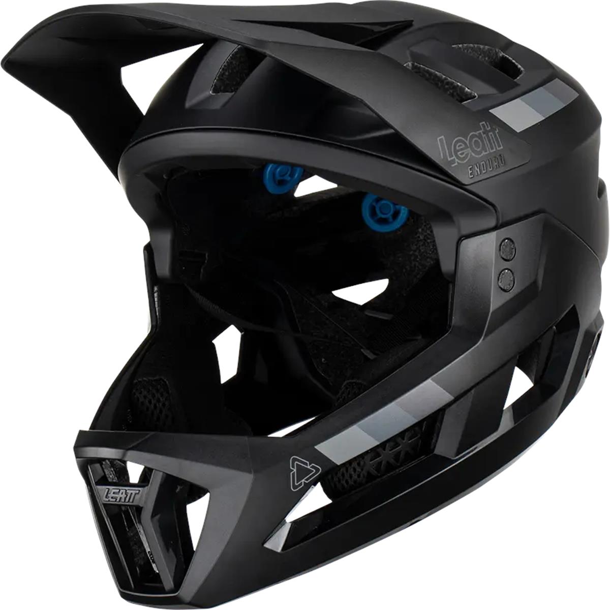 Leatt Kids Downhill MTB-Helm 2.0 Enduro Stealth