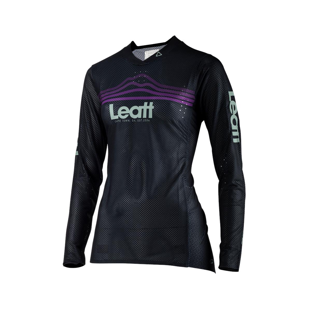 Leatt Girls MTB Jersey Long Sleeve Gravity 4.0 Black