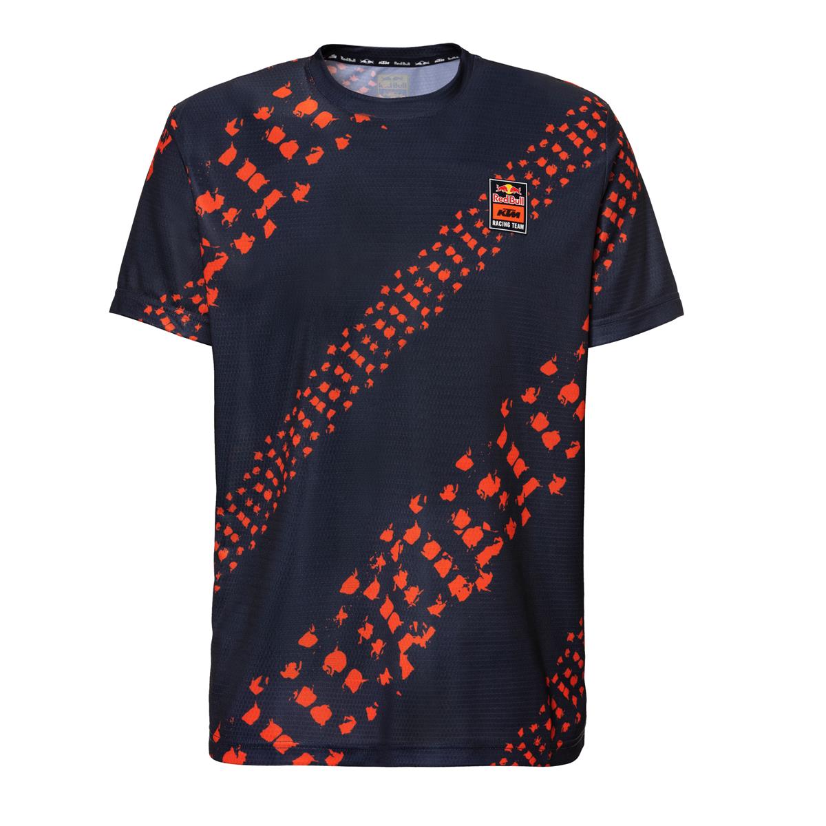 Red Bull Tech T-Shirt KTM Grip Navy/Orange