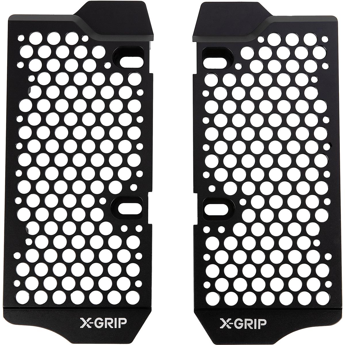 X-Grip Protections des Radiateurs Aluminium Beta RR 2T/4T 20-, Noir