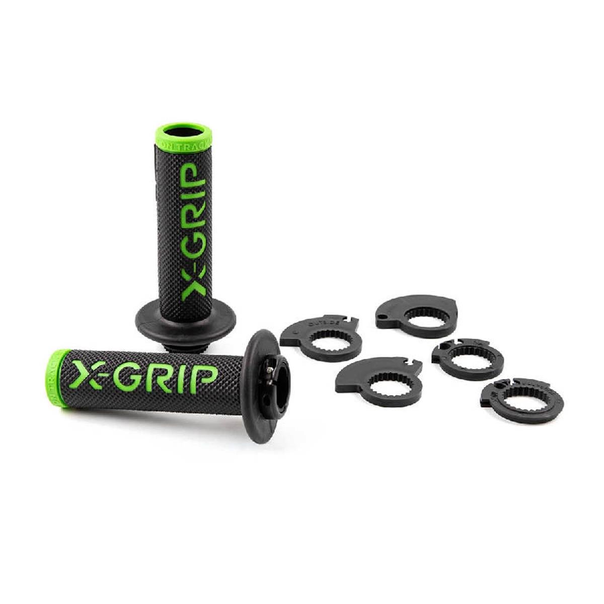 X-Grip Grip Braaaap Lock-On Open End Green