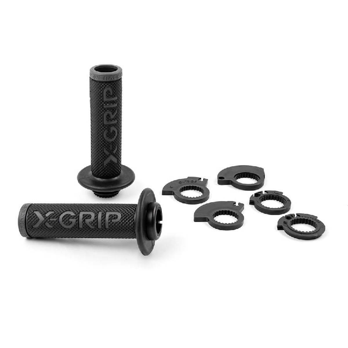 X-Grip Grip Braaaap Lock-On Open End Gray
