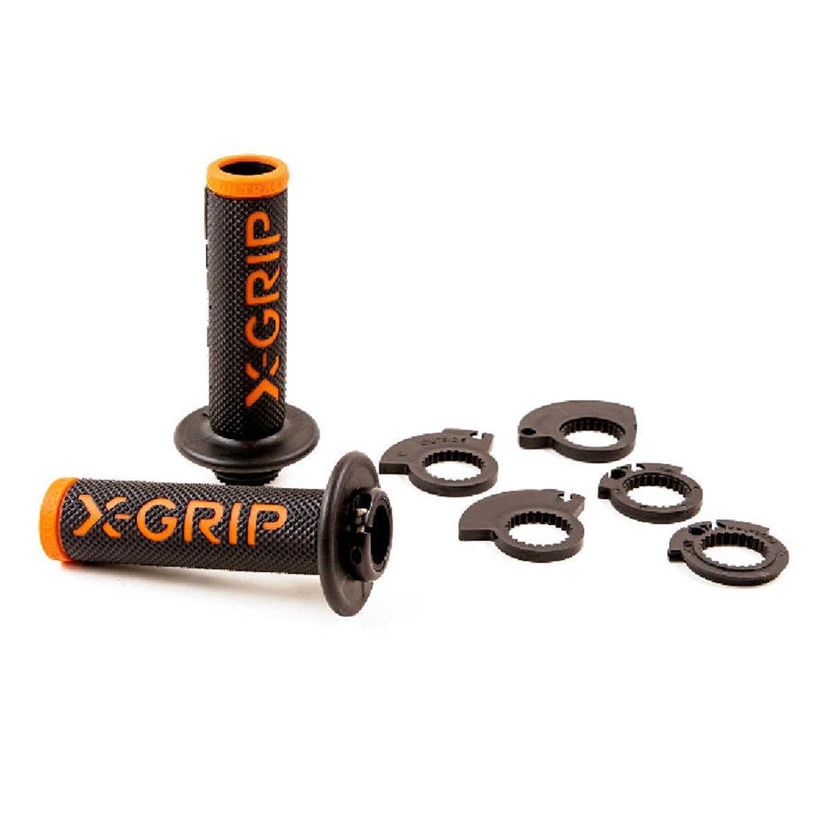 X-Grip Grip Braaaap Lock-On Open End Orange