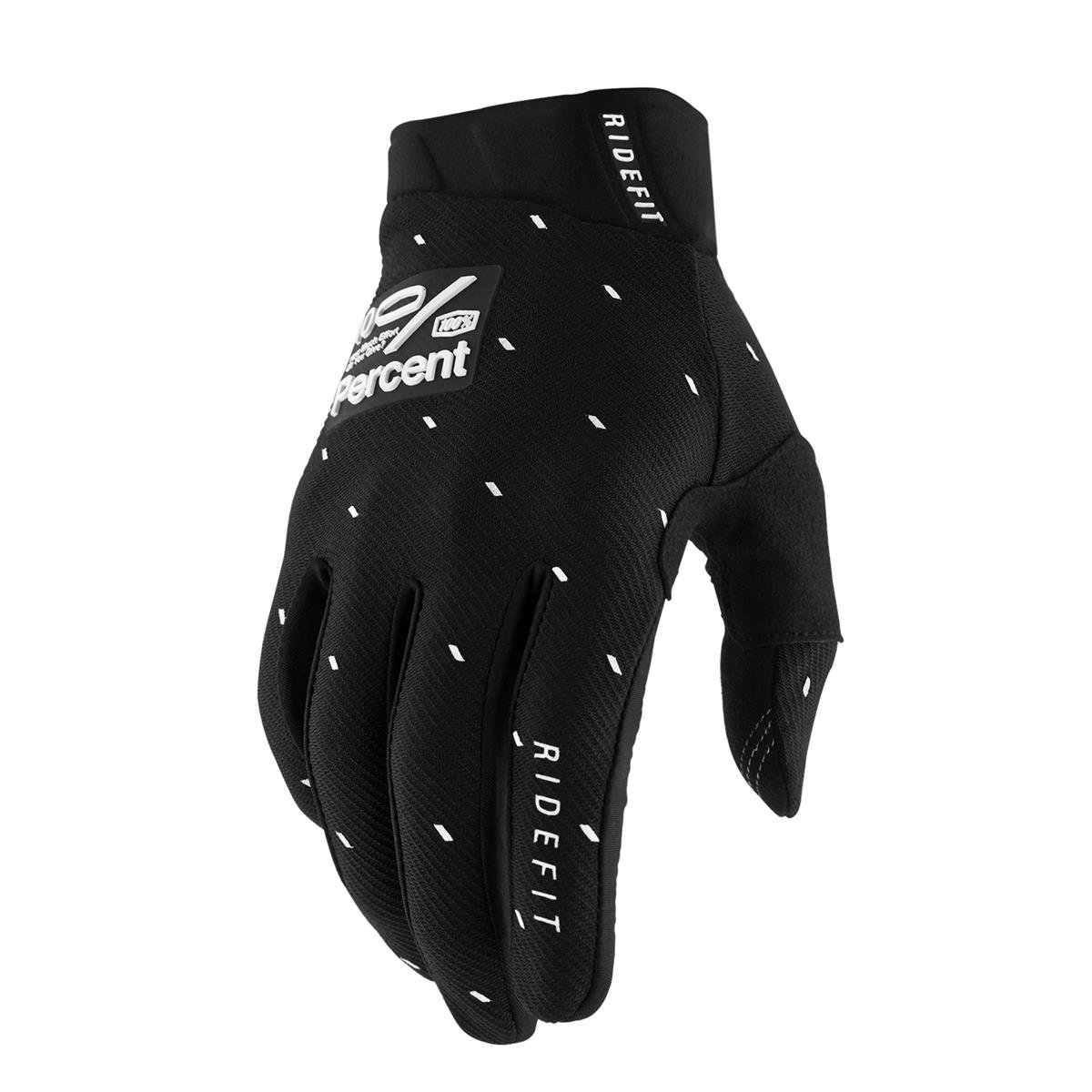 100% MTB Gloves Ridefit Slasher Black
