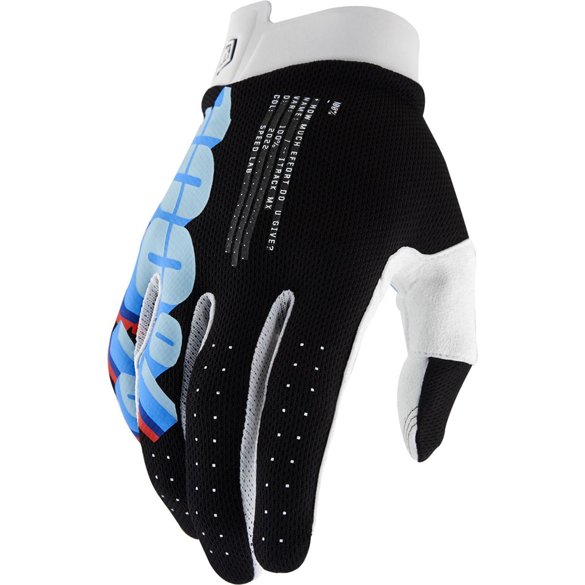 100% MTB-Handschuhe iTrack System Black