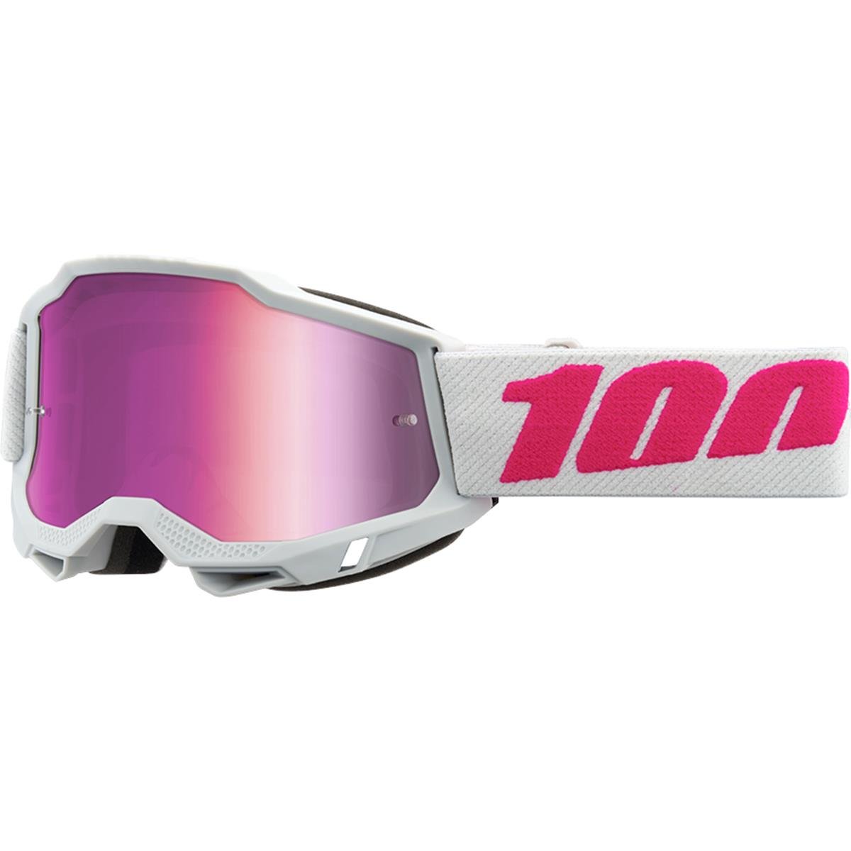100% Goggle Accuri Gen. 2 Keetz - Mirror Pink, Anti-Fog