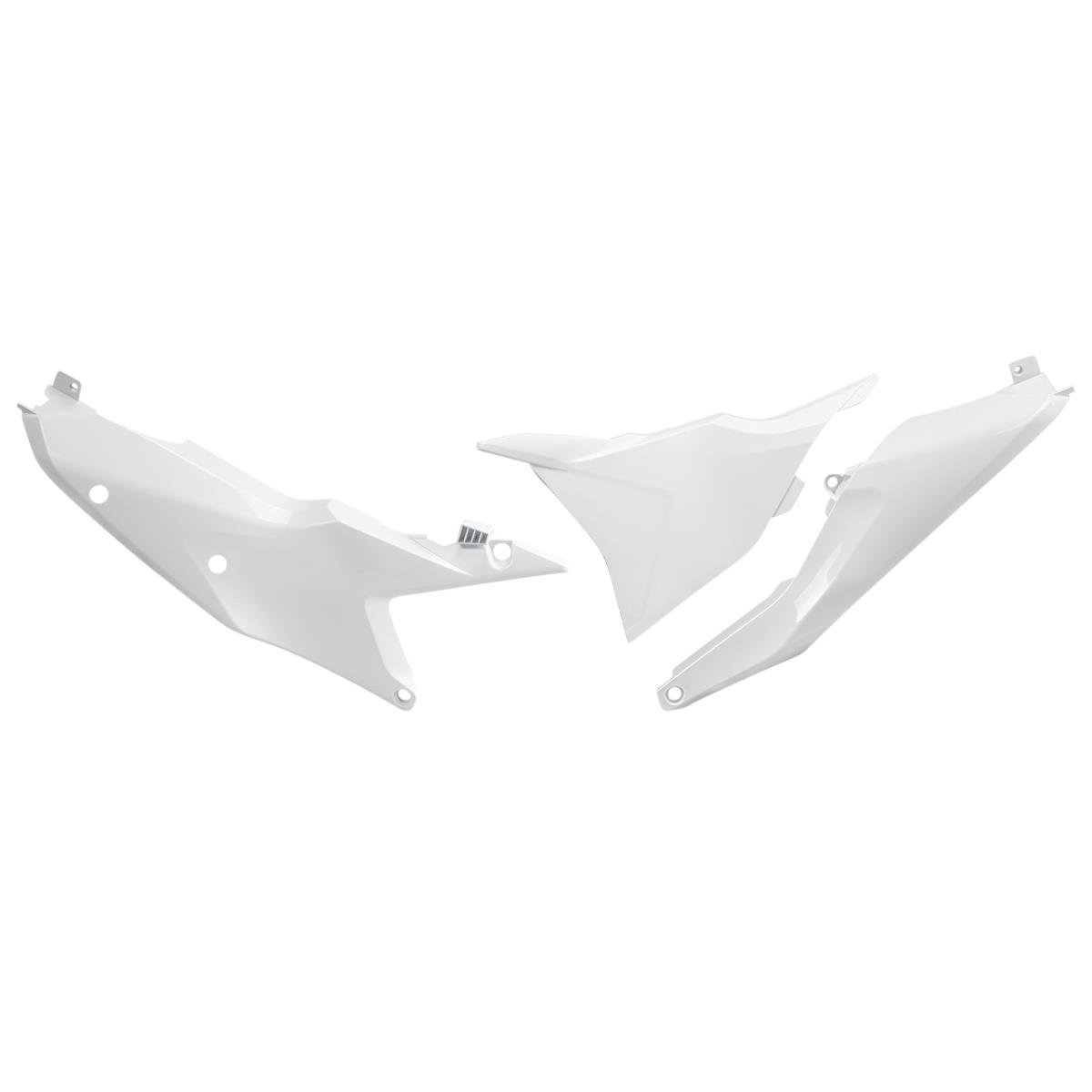 Ufo Plast Plaques Latérales  KTM SX/SX-F 23-, EXC/-F 24-, Blanc