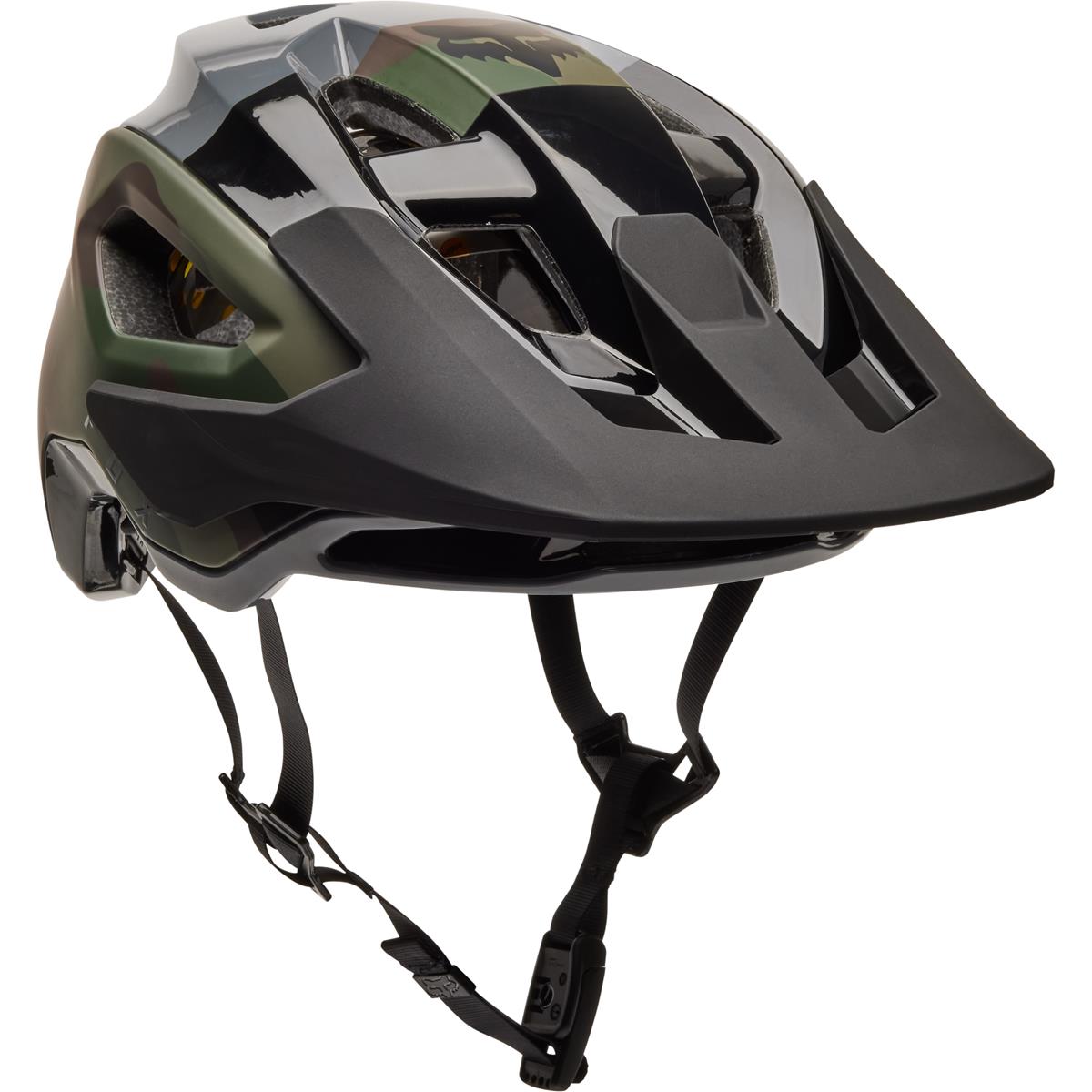 Fox Enduro MTB-Helm Speedframe Pro Camo - Olive/Camo