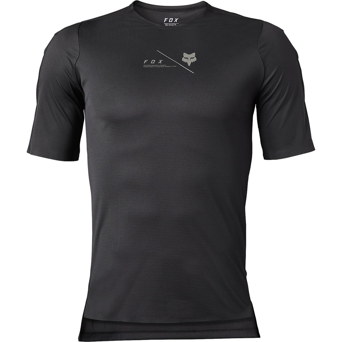 Fox MTB Jerseys Short Sleeve Flexair Pro Black