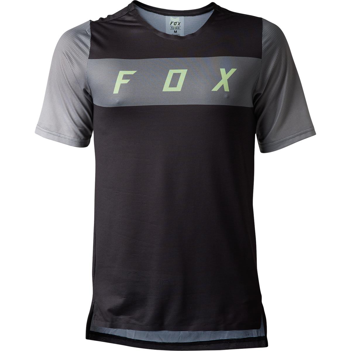 Fox MTB Jerseys Short Sleeve Flexair Arcadia - Black