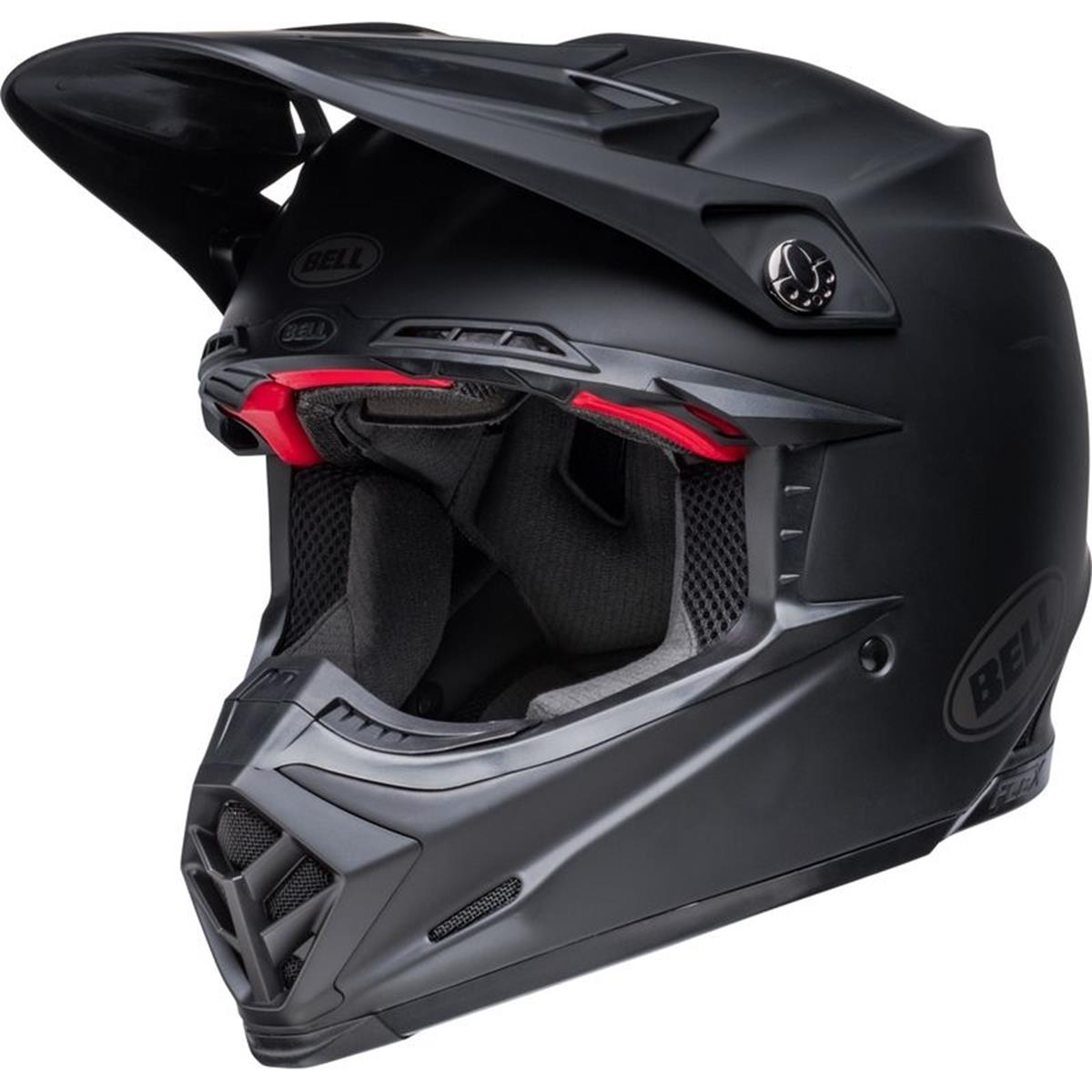 Bell MX Helmet Moto-9S Flex Solid - Matte Black