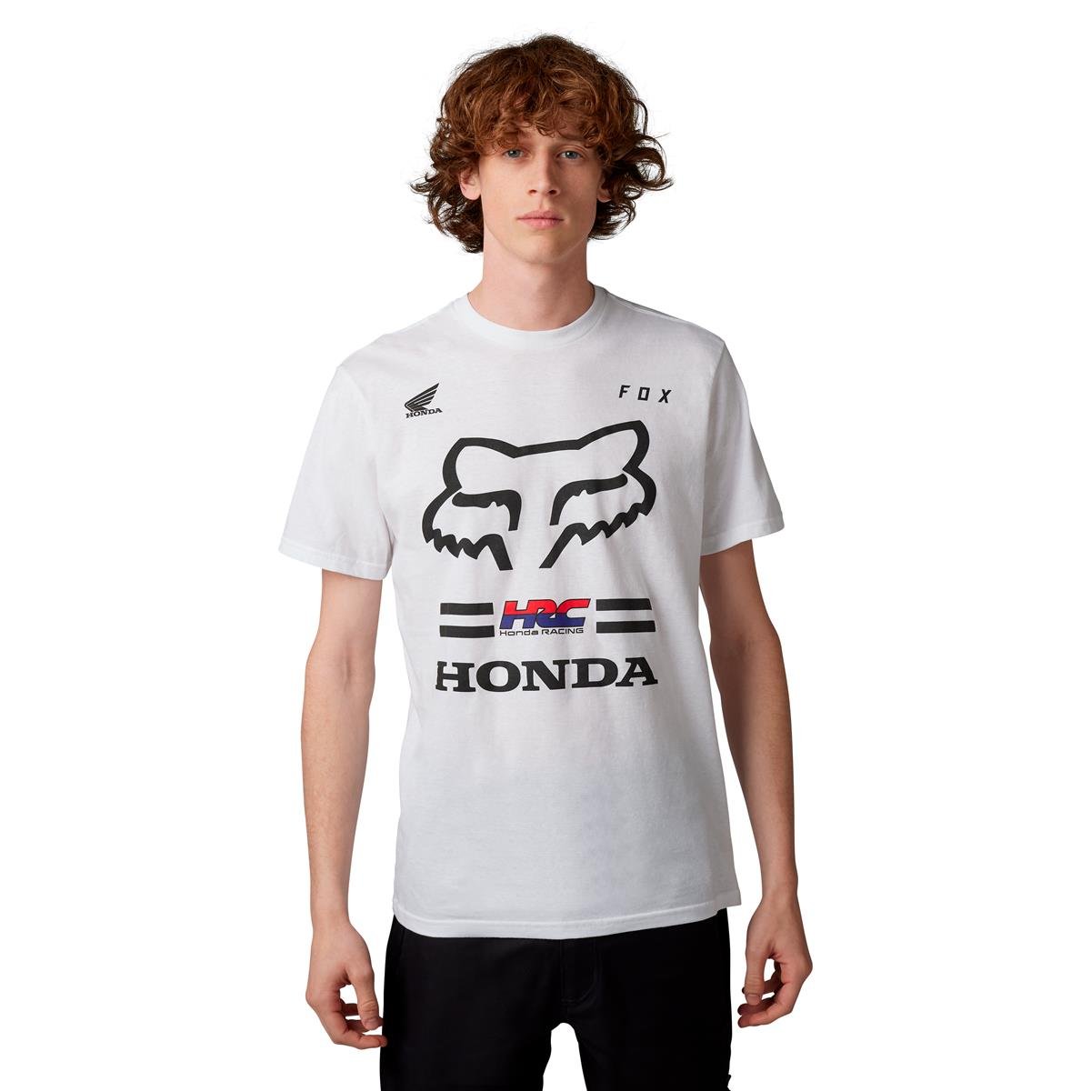 Fox T-Shirt Honda II Optic White