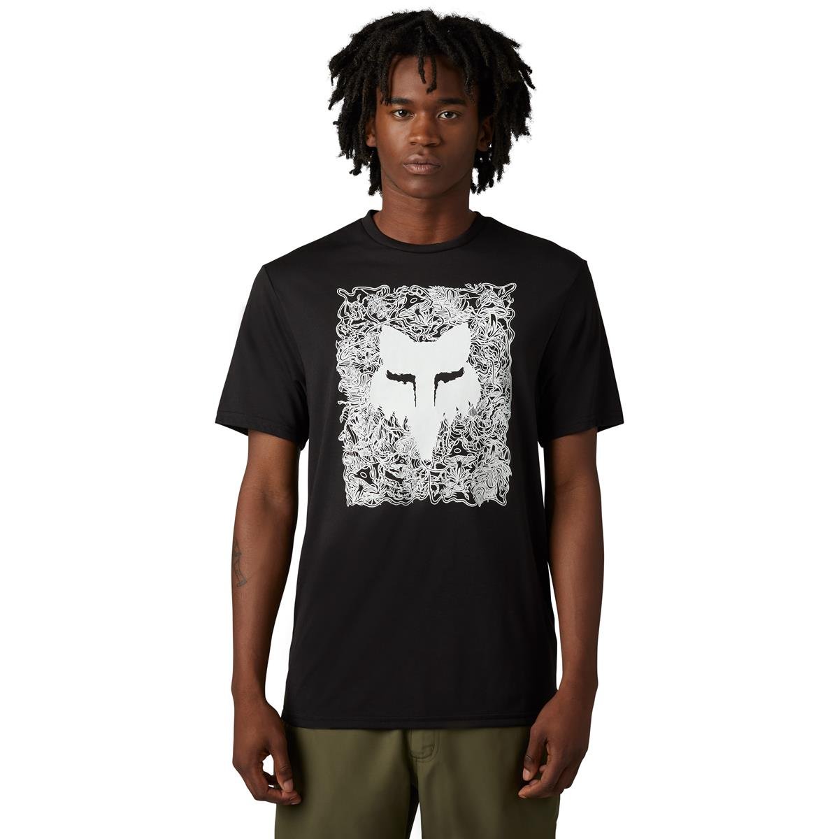 Fox Tech T-Shirt Auxlry Black
