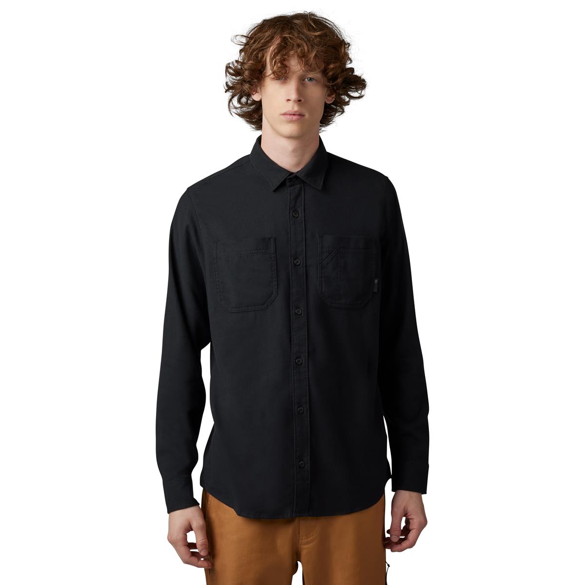 Fox Shirt Long Sleeve Ramp UP Utility Flannel Black