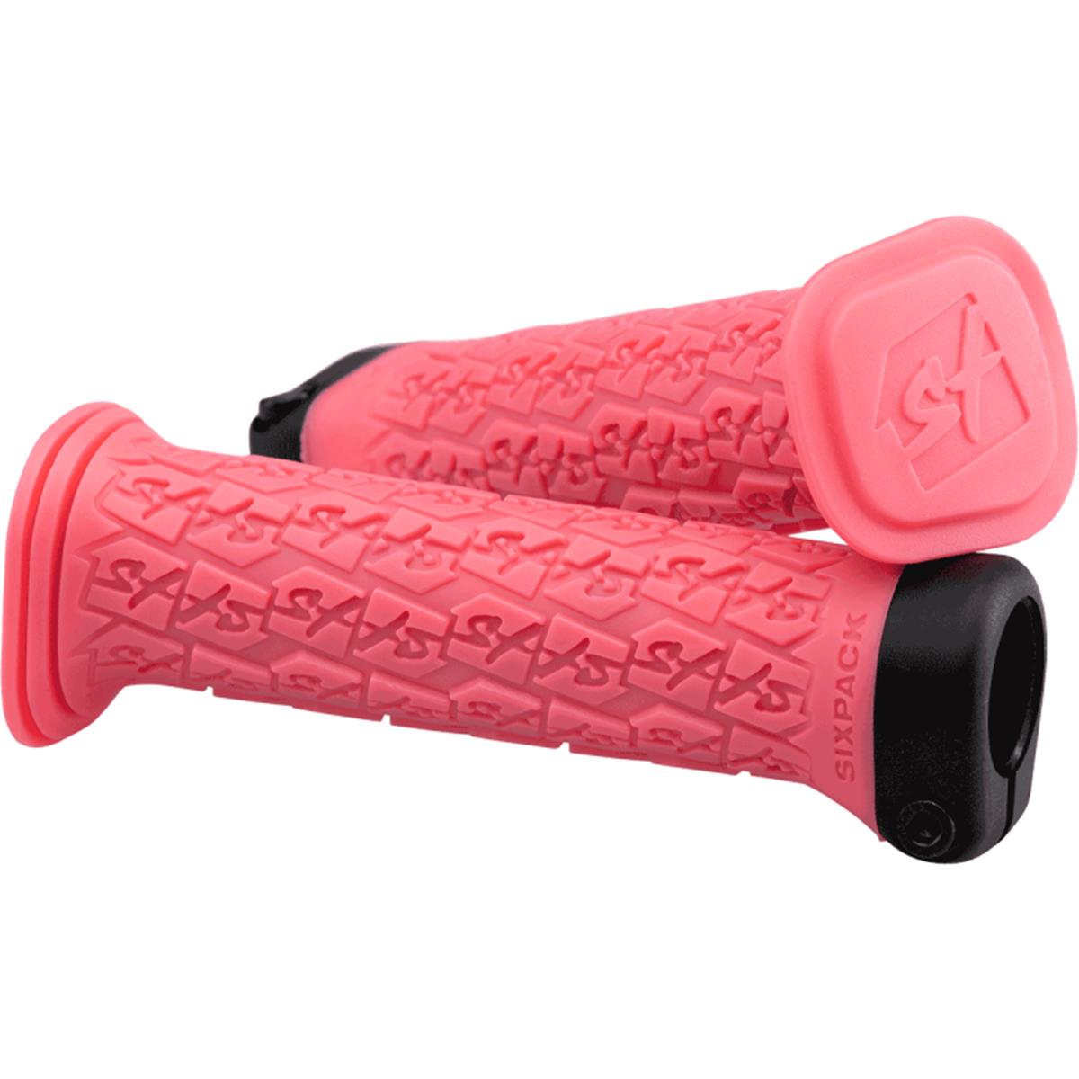 Sixpack Kids MTB Grips 1st Ride Lock-On System, 26 x 115 mm, Pink