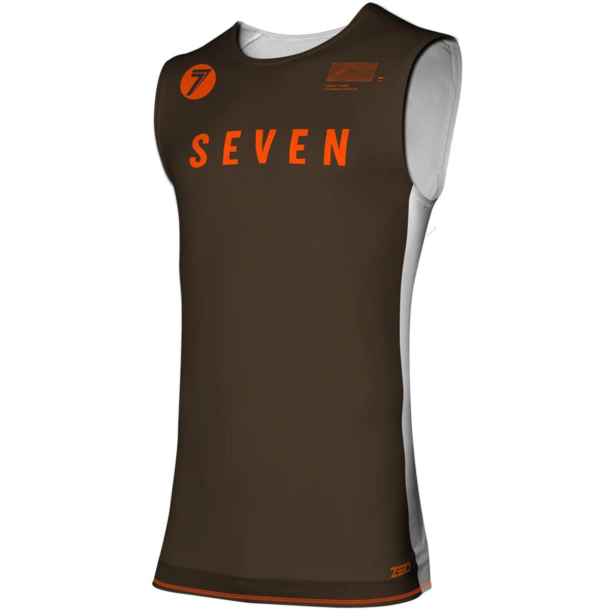 Seven MX Function Shirt Zero League Brown