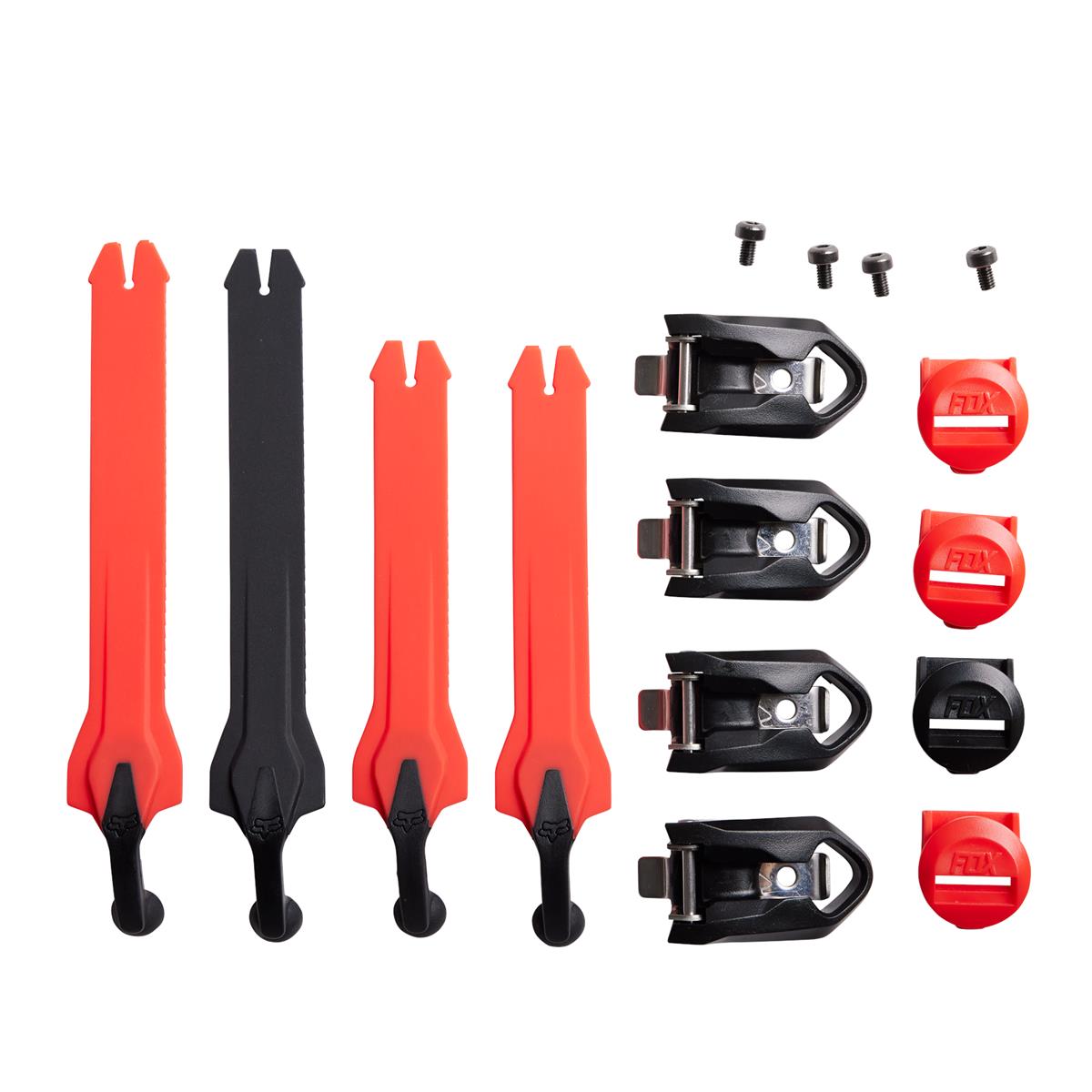 Fox Replacement Ratchet Strap Kit 22 Comp Flo Red