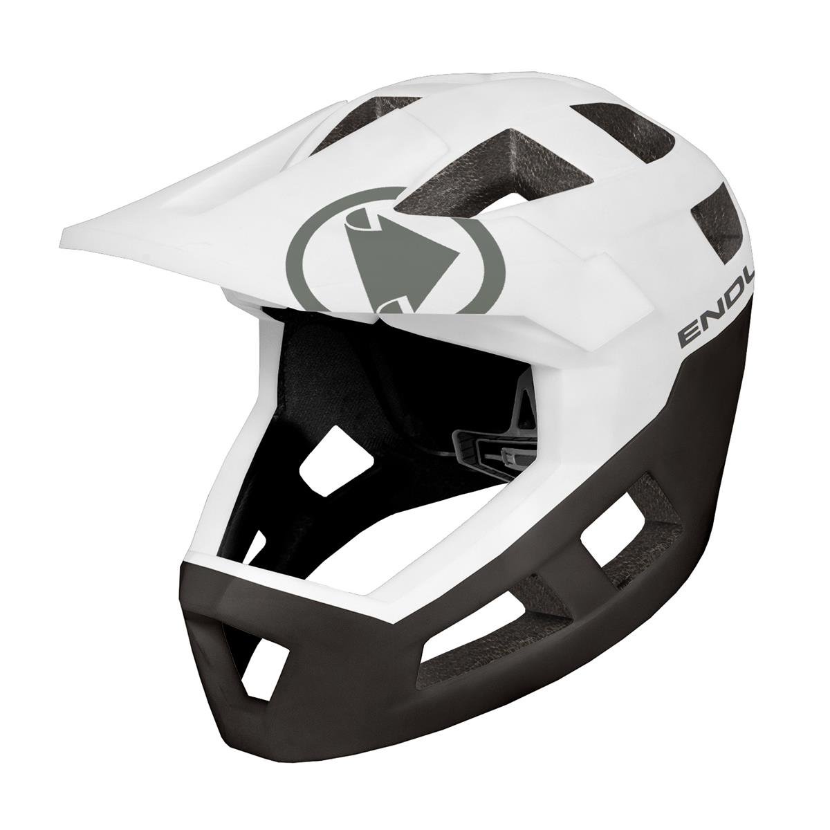 Endura Downhill MTB Helmet SingleTrack MIPS White