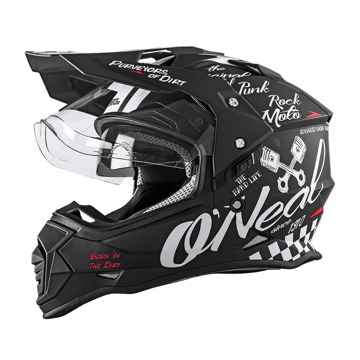 O'Neal Adventure Helmet Sierra Torment V.23 - Black/White