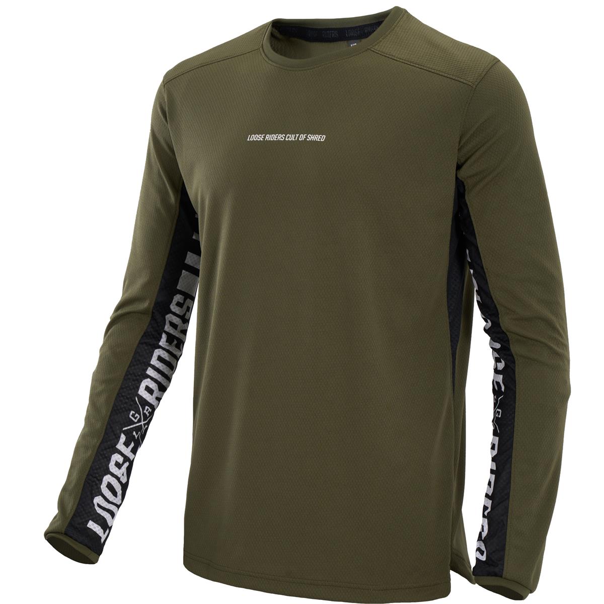 Loose Riders MTB Jersey Long Sleeve  Stealth - Green
