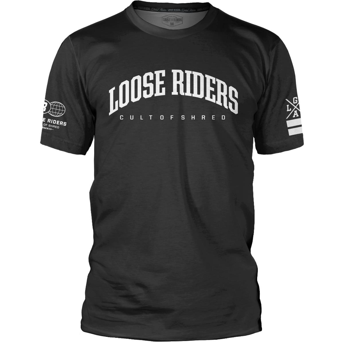 Loose Riders MTB Jersey Short Sleeve  Sender - Classic Black