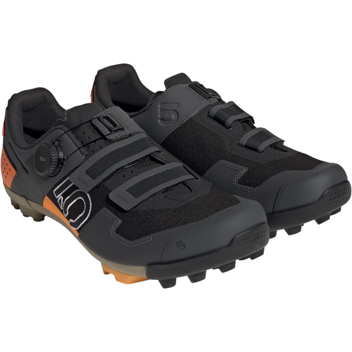Five Ten MTB-Schuhe Kestrel Boa Core Black/Cloud White/Impact Orange